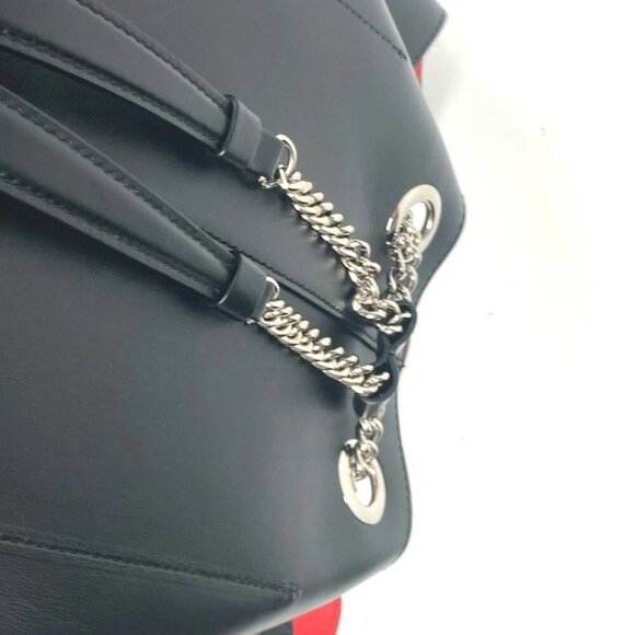 Christian Louboutin Sequin logo MARIE JANE Backpack Bag Chain Backpack main image 7